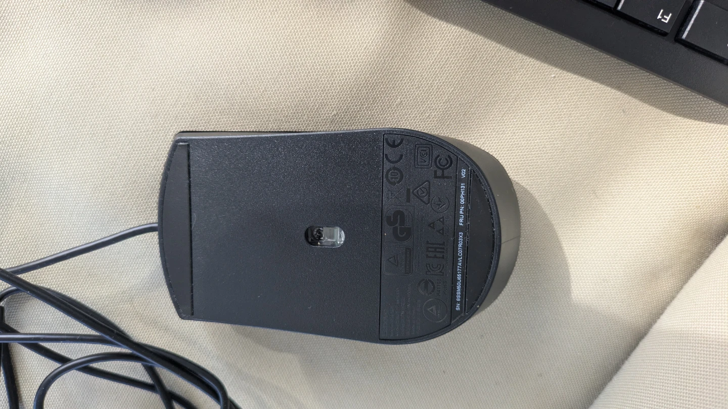 Lenovo Wired USB Keyboard and Mouse duo - photo 4