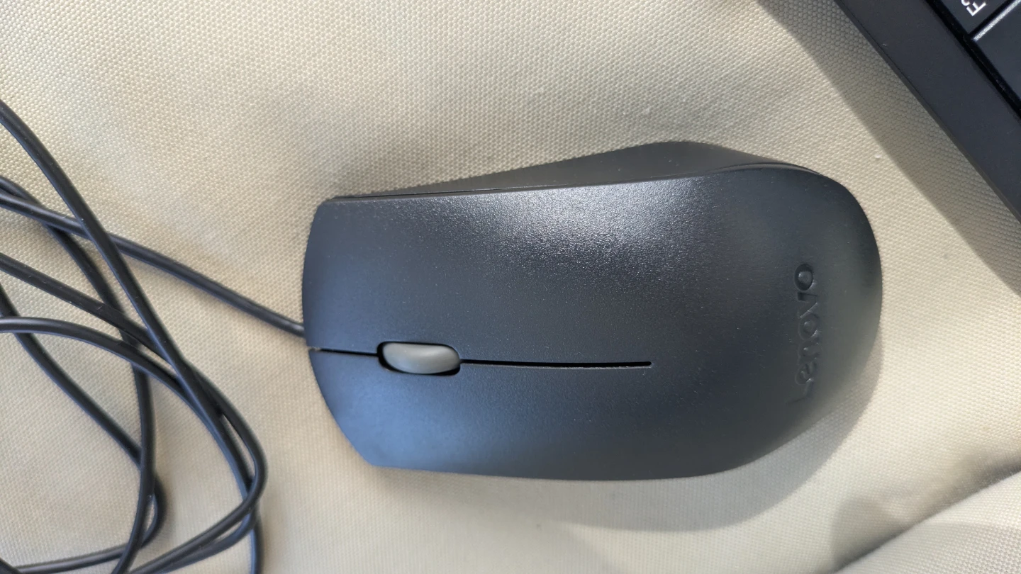 Lenovo Wired USB Keyboard and Mouse duo - photo 5