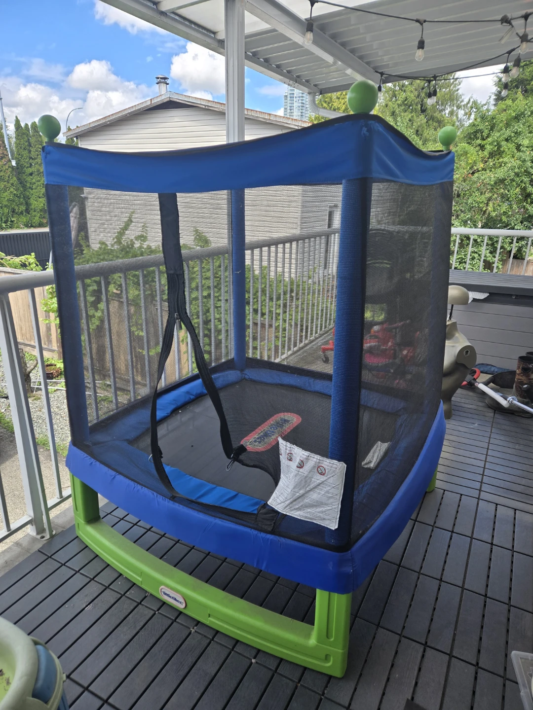 Little tikes trampoline