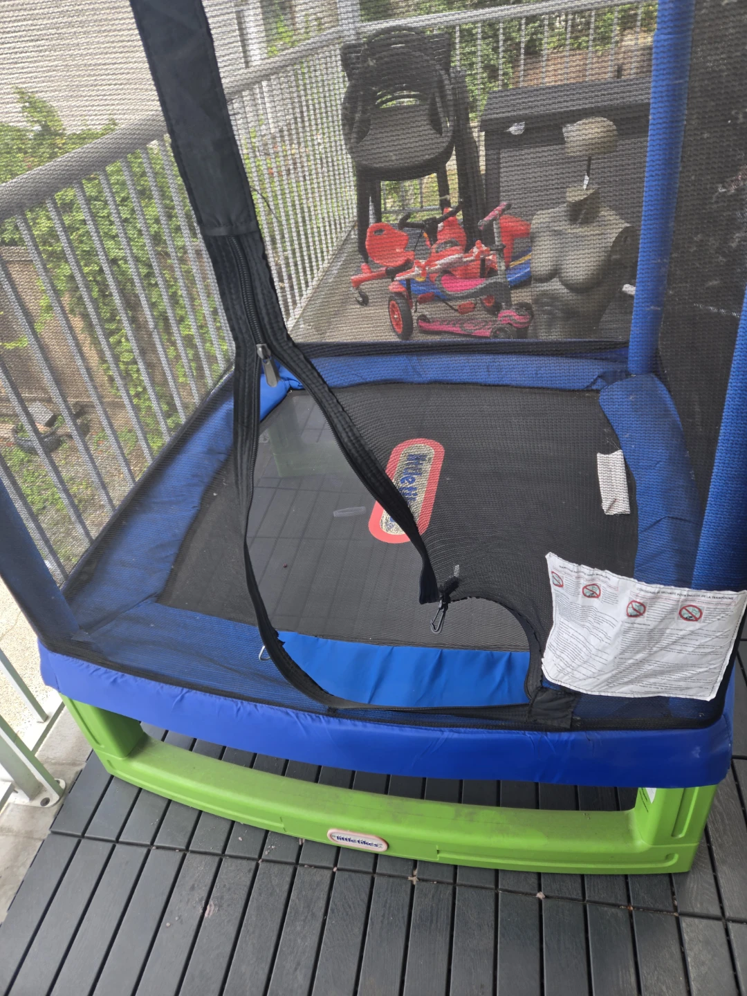 Little tikes trampoline - photo 4