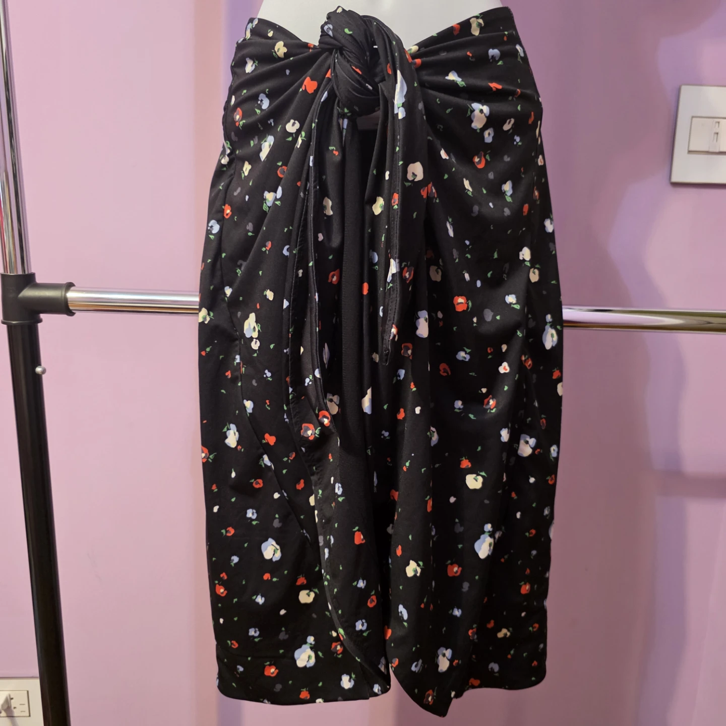 Ganni Pineberry  Print Swimwear Skirt Size 34