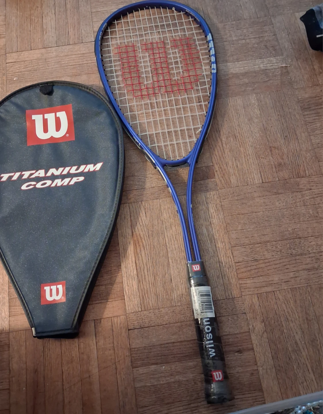 Wilson Titanium Comp Squash Racquet