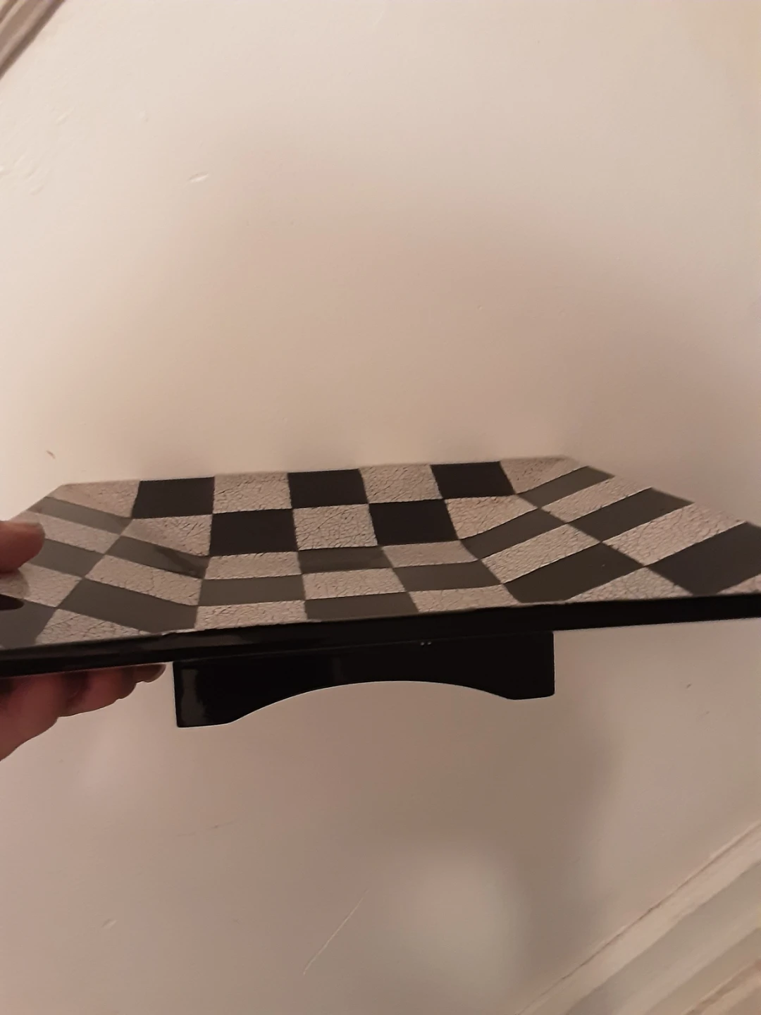 Checkerboard Decorative Plates small and large - photo 4