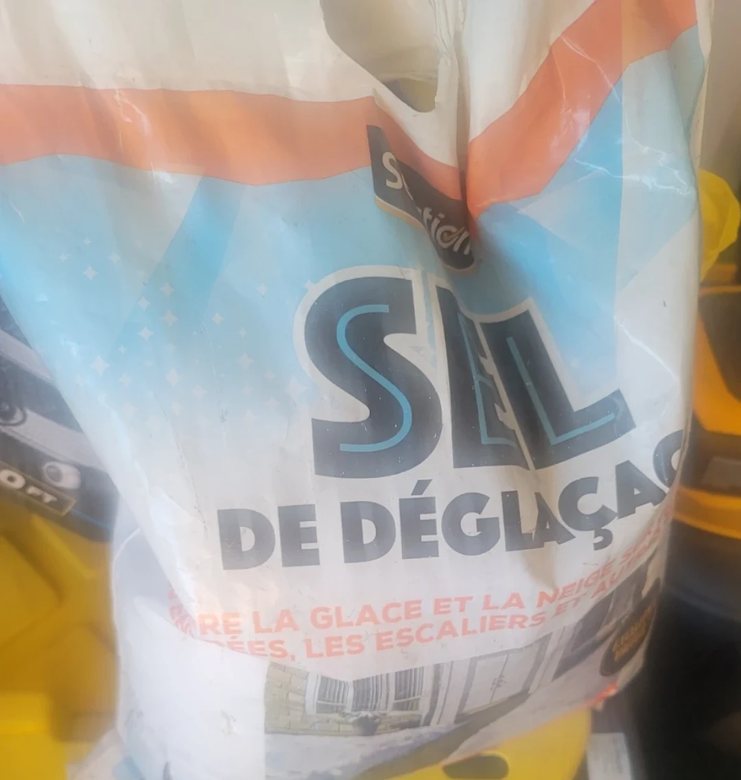 New Driveway Salt