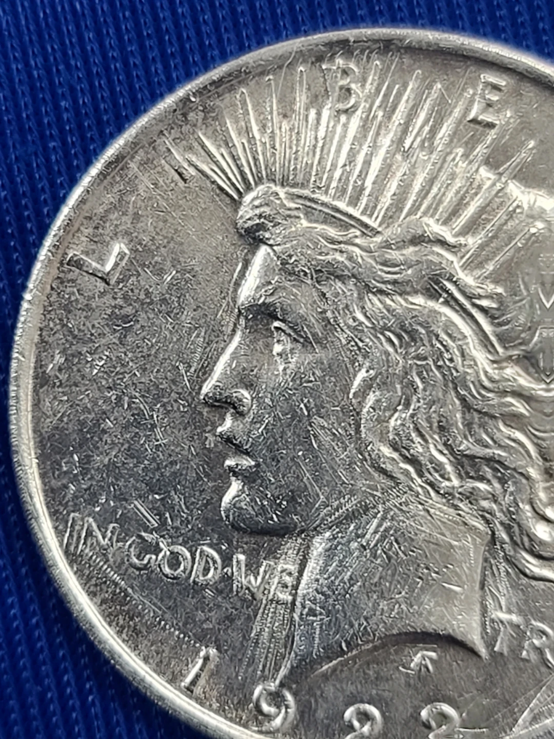 United States Peace Siilver Dollar Coin - photo 5