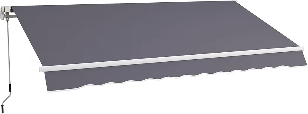 Grey Retractable Awning - 118.1" Wide - photo 3