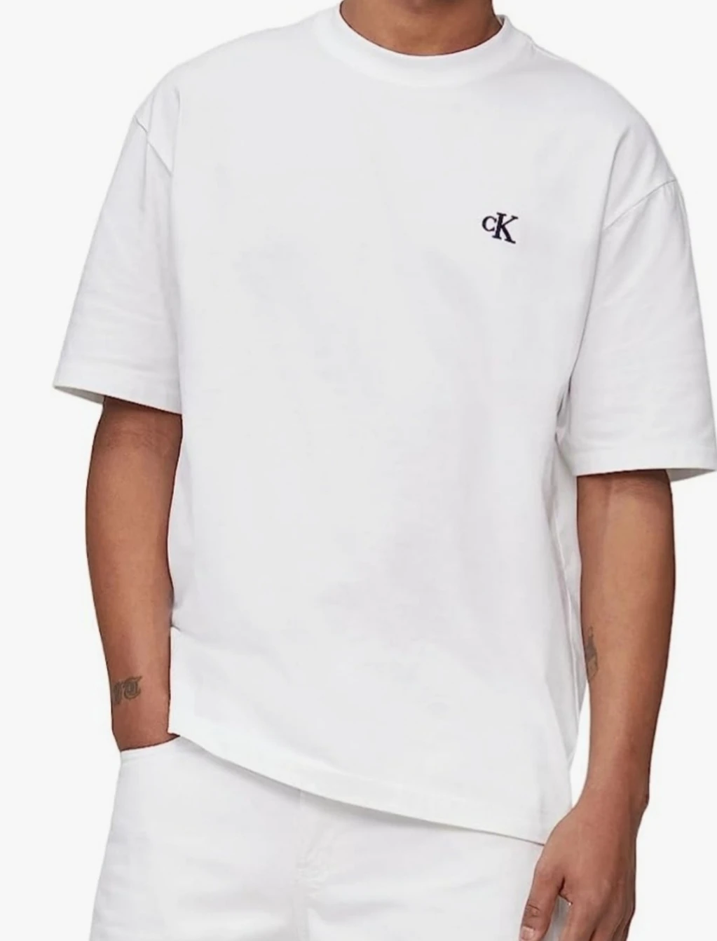White Calvin Klein T-Shirt - photo 2