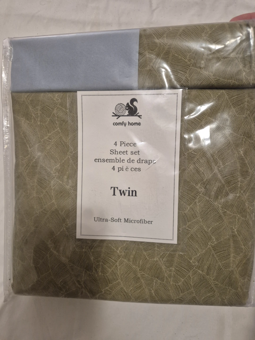 Comfy Home 4 Piece Sheet Set - Twin