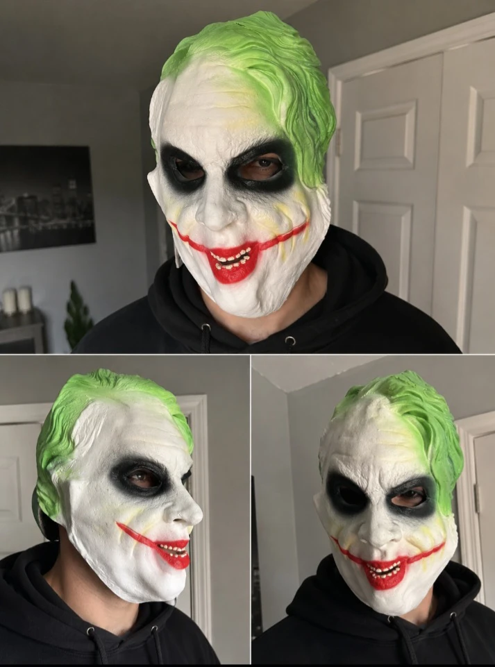 Latex Joker Mask