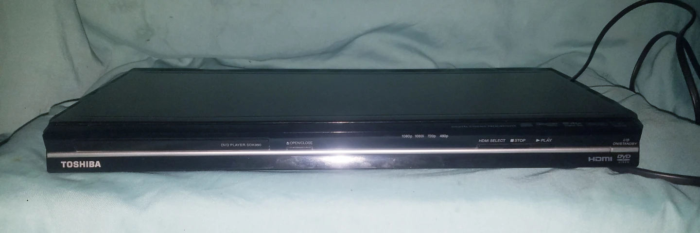 Toshiba DVD Player Model SDK990KU with Remote Tested  Works - photo 2