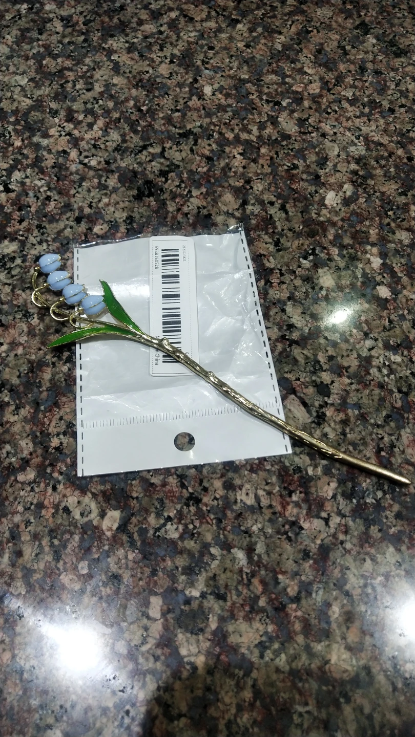 Gold Flower Hair Stick