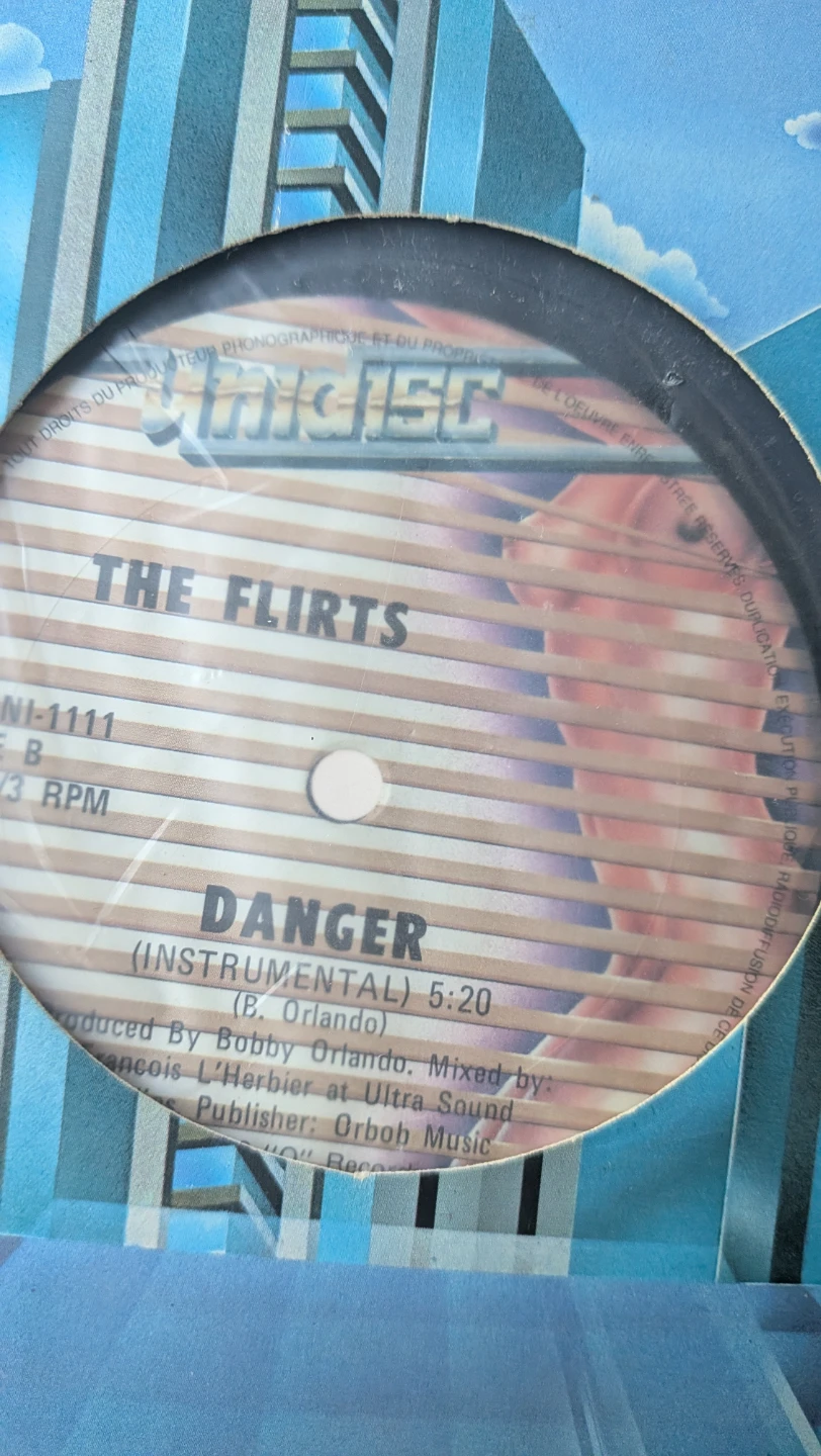 The Flirts - Danger 12" Vinyl Record (1983) - photo 4