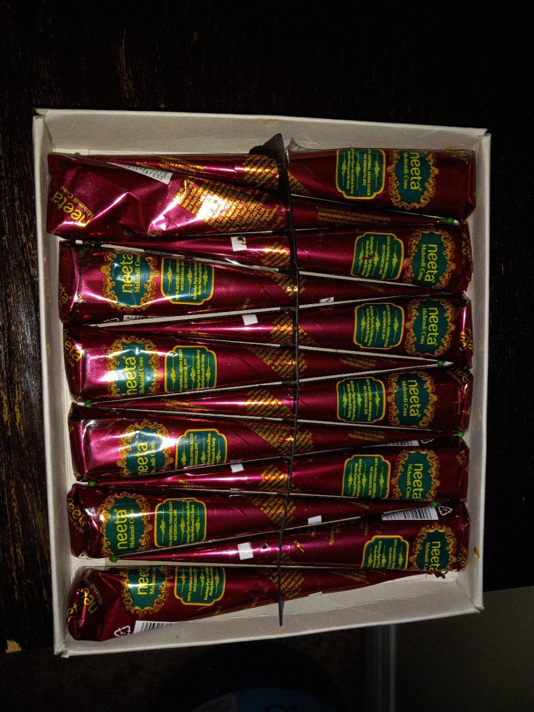 Neeta Mehndi Cones (Pack of 12) - photo 2