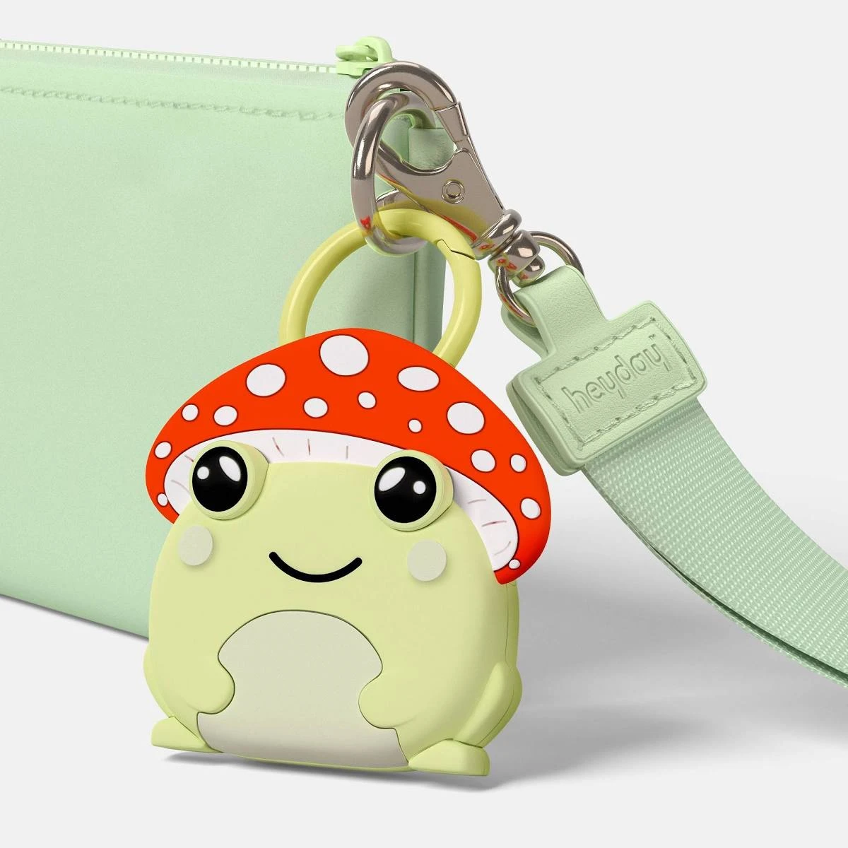Apple AirTag Holder - Heyday Cute Frog w/ Mushroom - photo 2