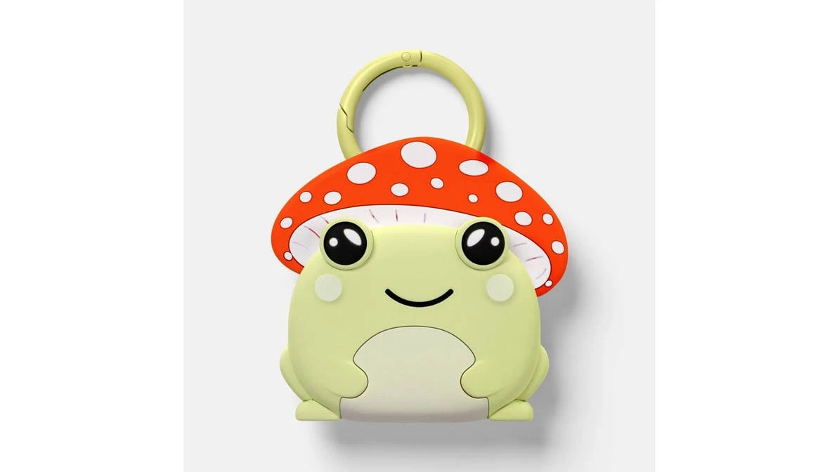 Apple AirTag Holder - Heyday Cute Frog w/ Mushroom - photo 5