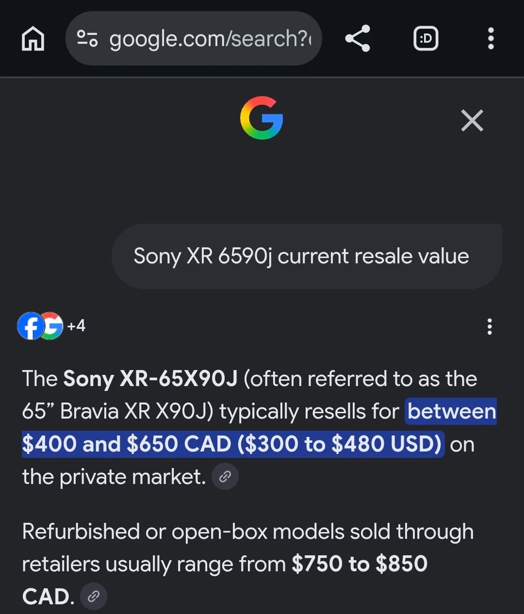 Sony 65 XR 90J and a Bose 900 smartbar - photo 2