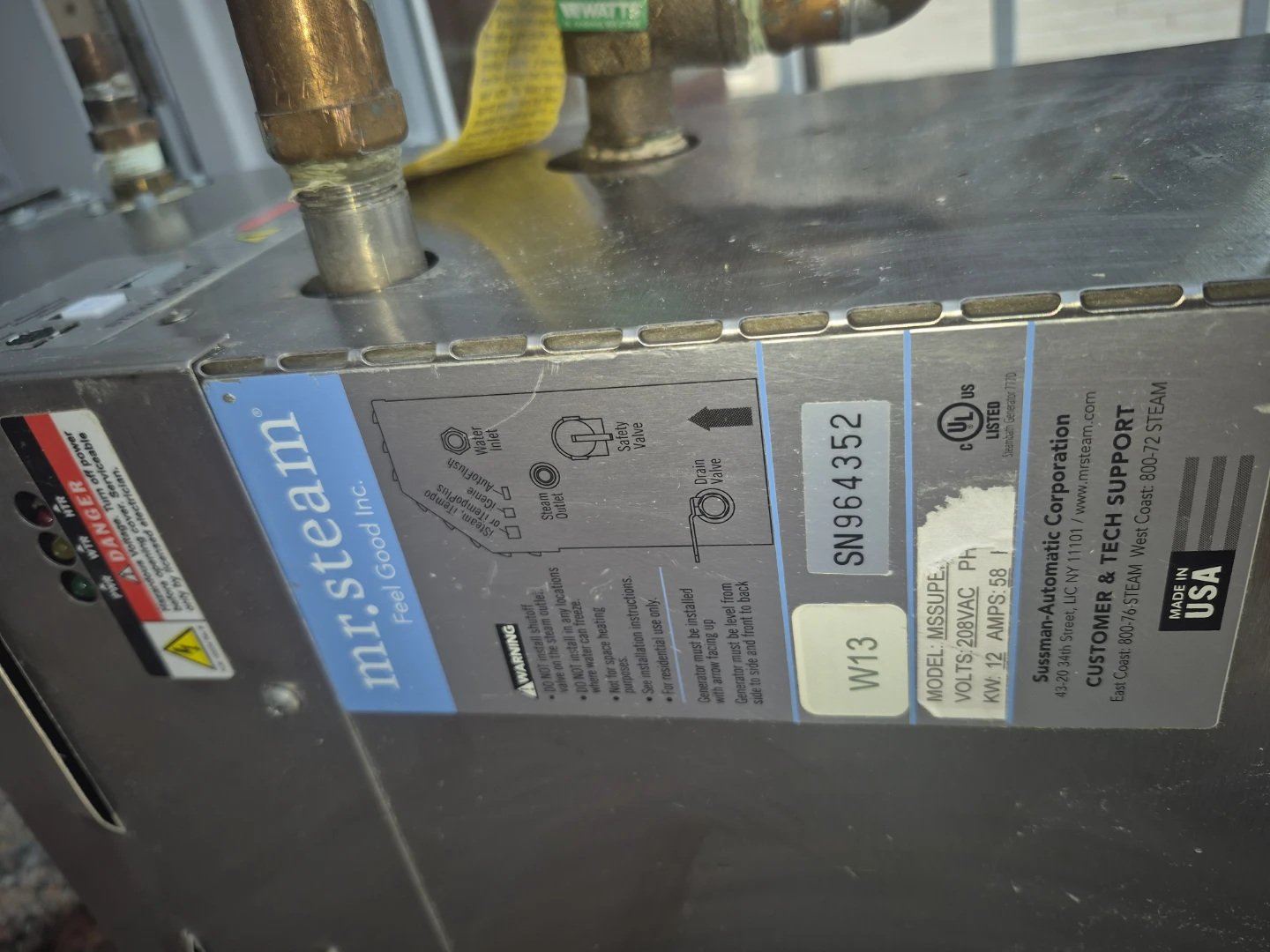 Mr. Steam Home Steam Generator