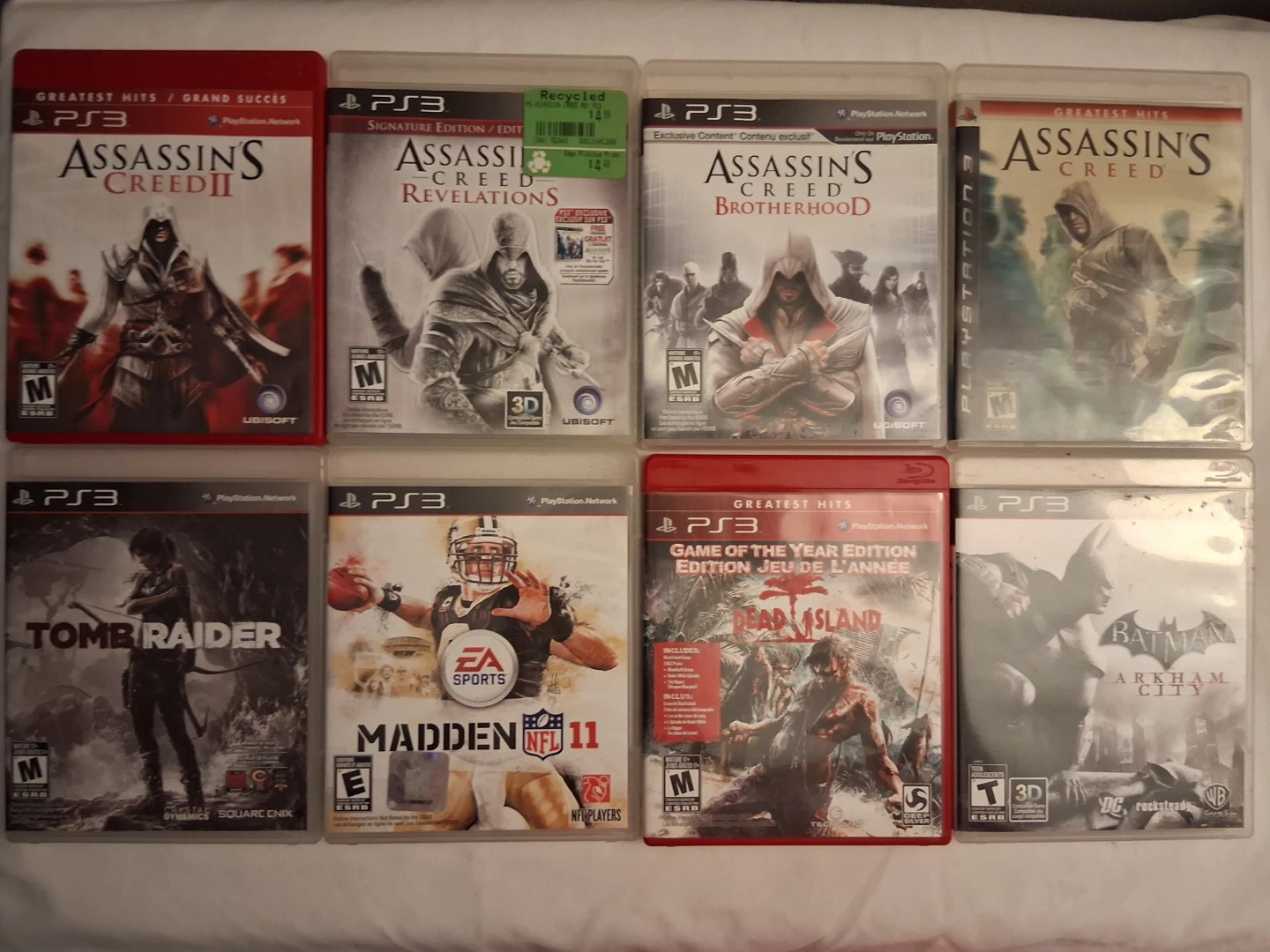 PlayStation 3 Games Lot (11 discs)