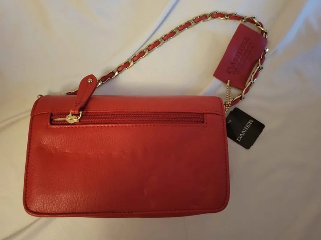 Red Danier Shoulder Bag - photo 2