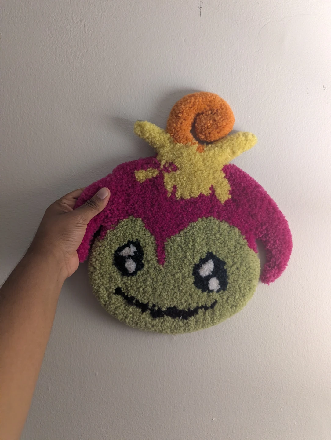 Handmade Digimon tufted Wall Hanging Art