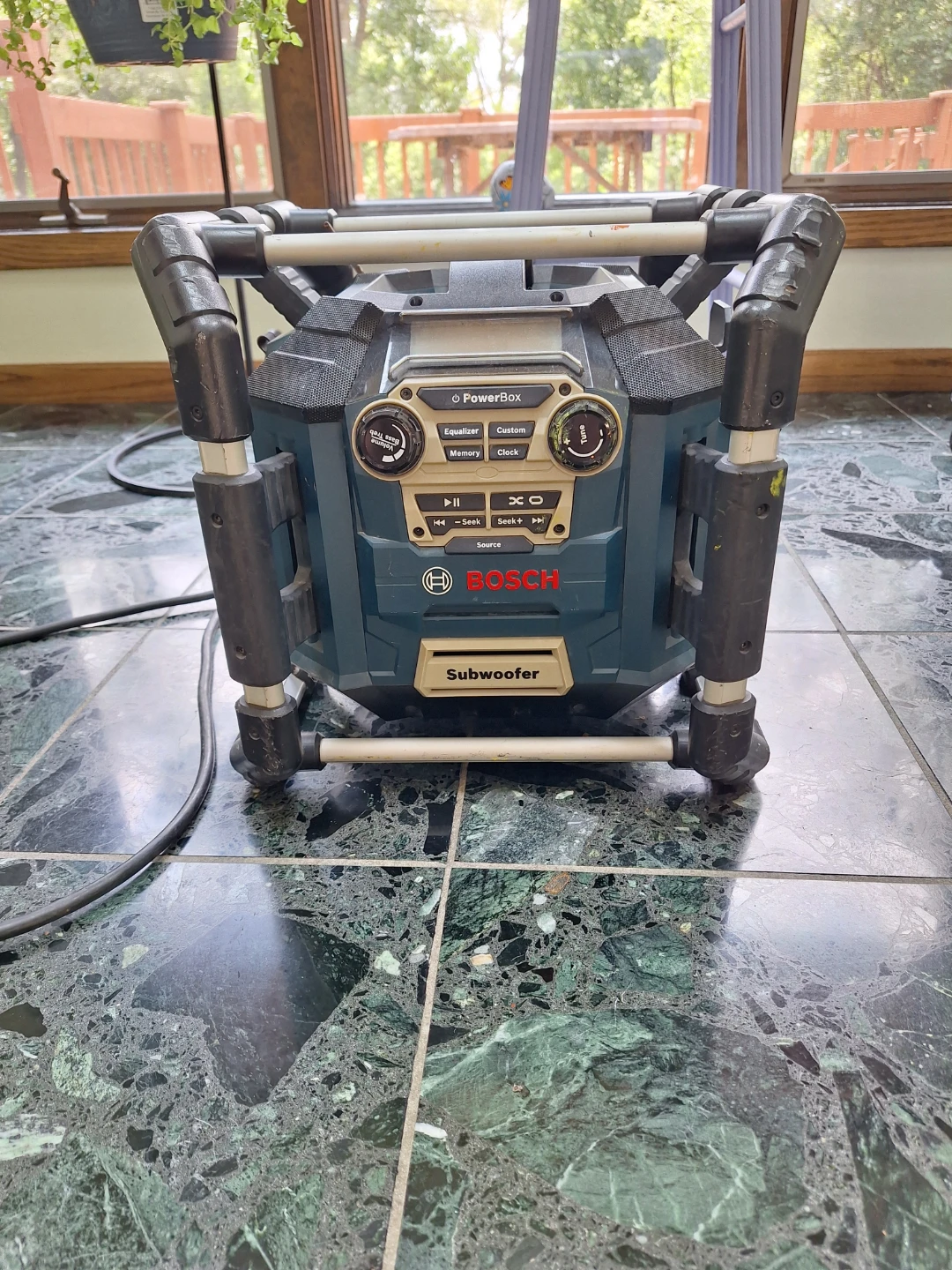 Bosch PowerBox Subwoofer Worksite Radio