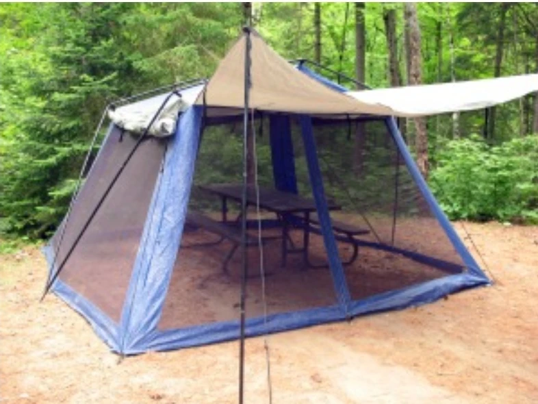 Camping screen house for camping patio