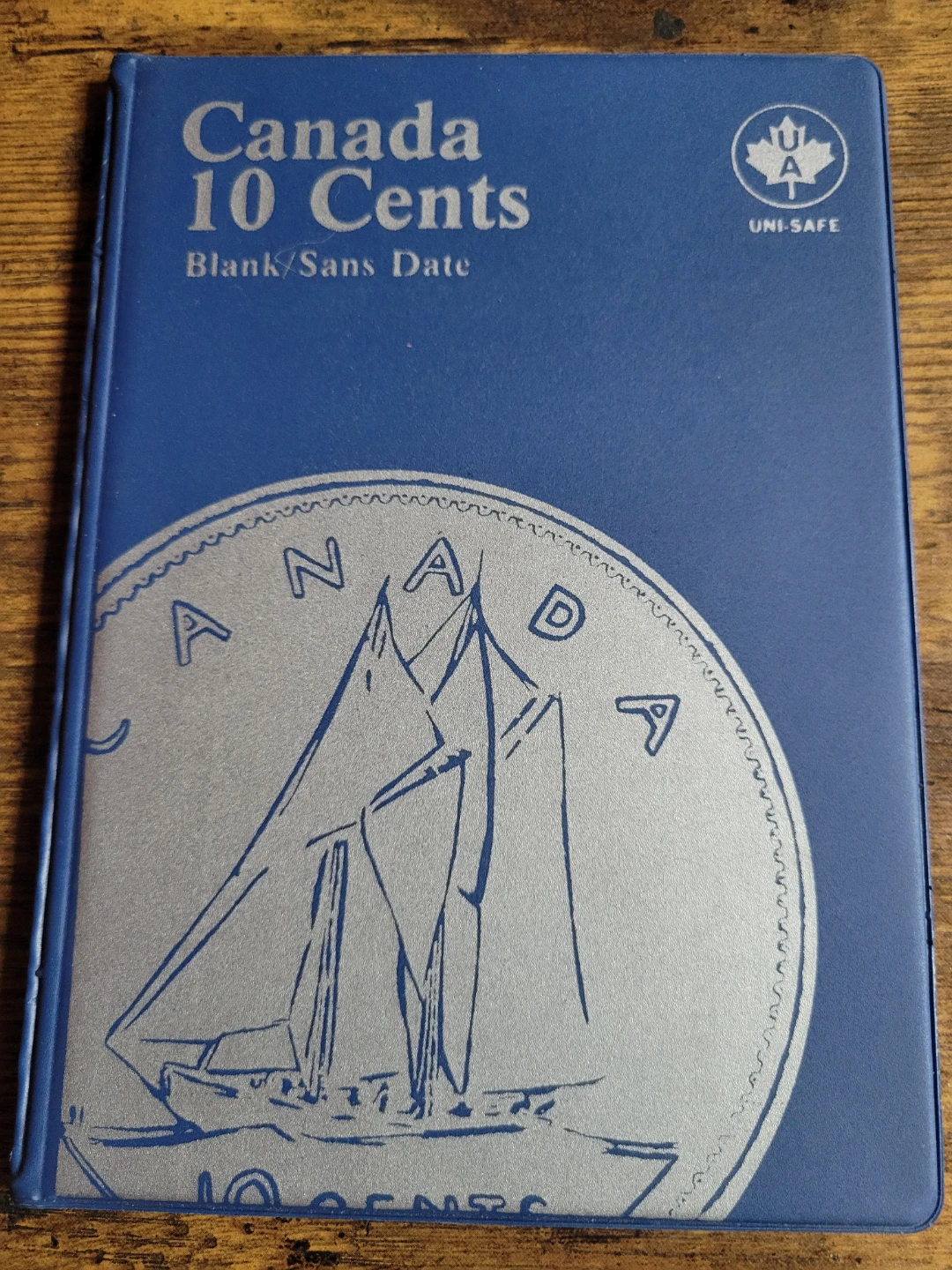 Canada 10 Cents Blank/Sans Date Coin Folder