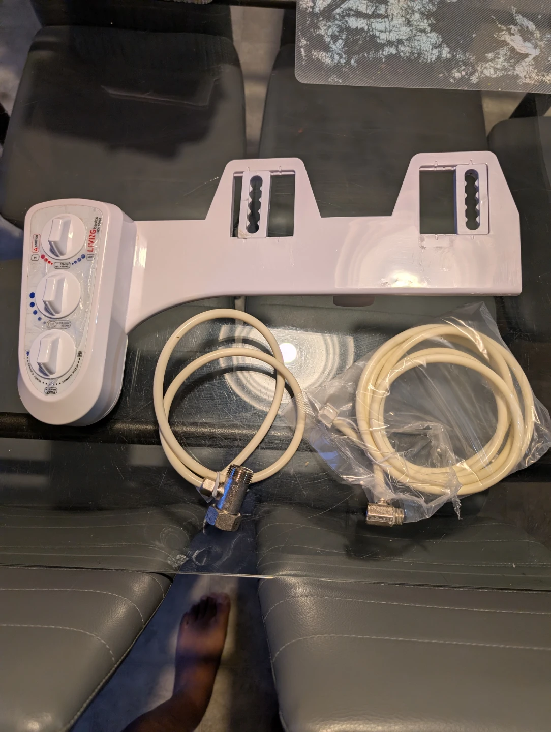 LIVING Bidet Toilet Seat Attachment