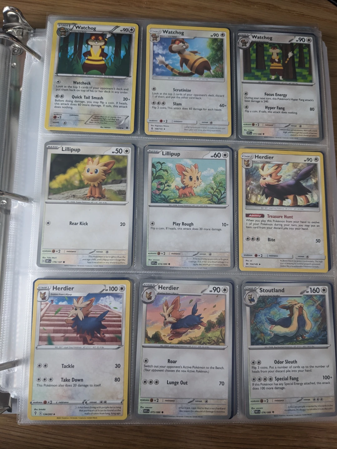 Pokemon dex 495-648 $.5 ea $.75 shiny