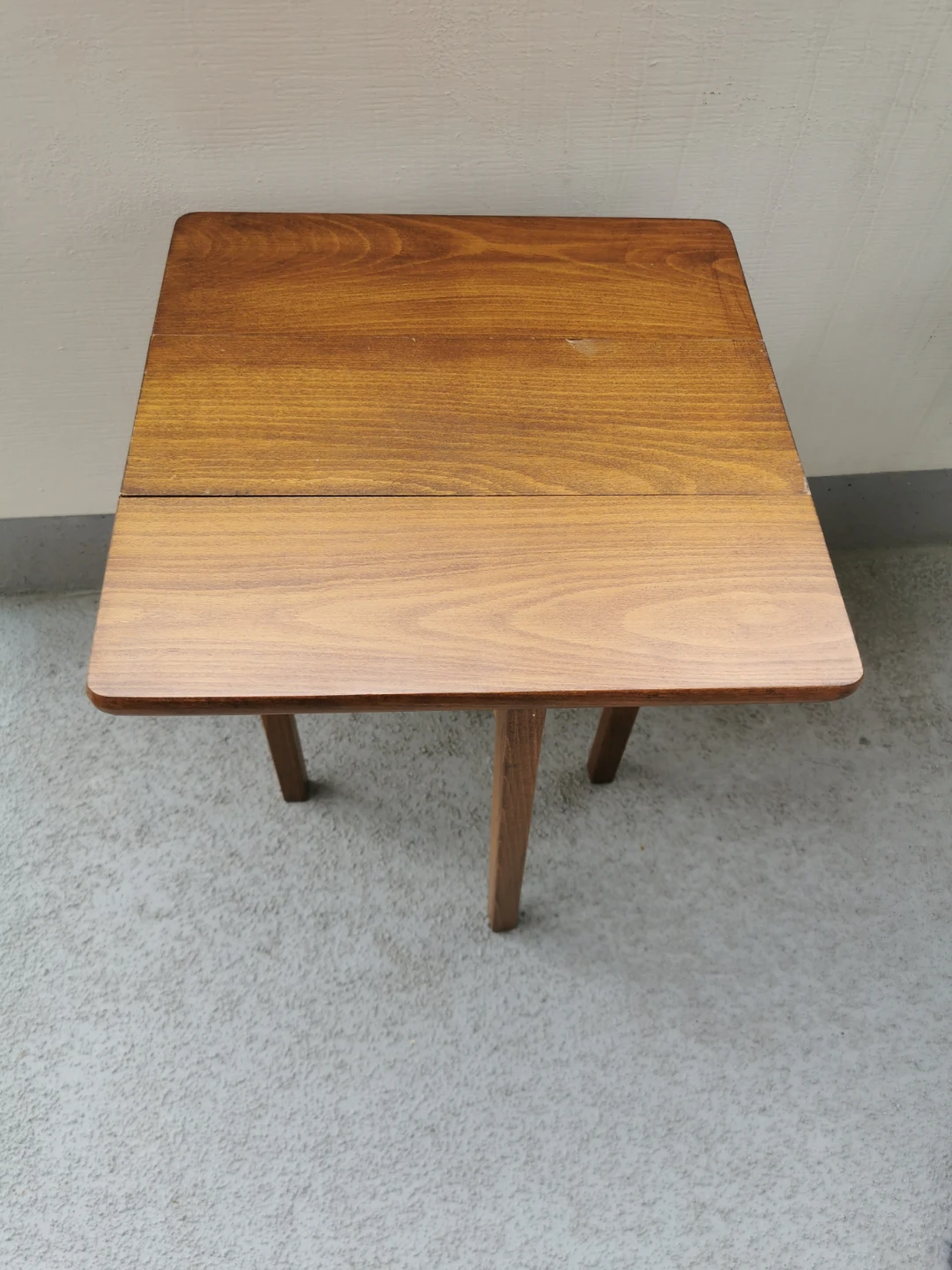 Pair of Vintage Folding Wooden Side Tables - photo 5
