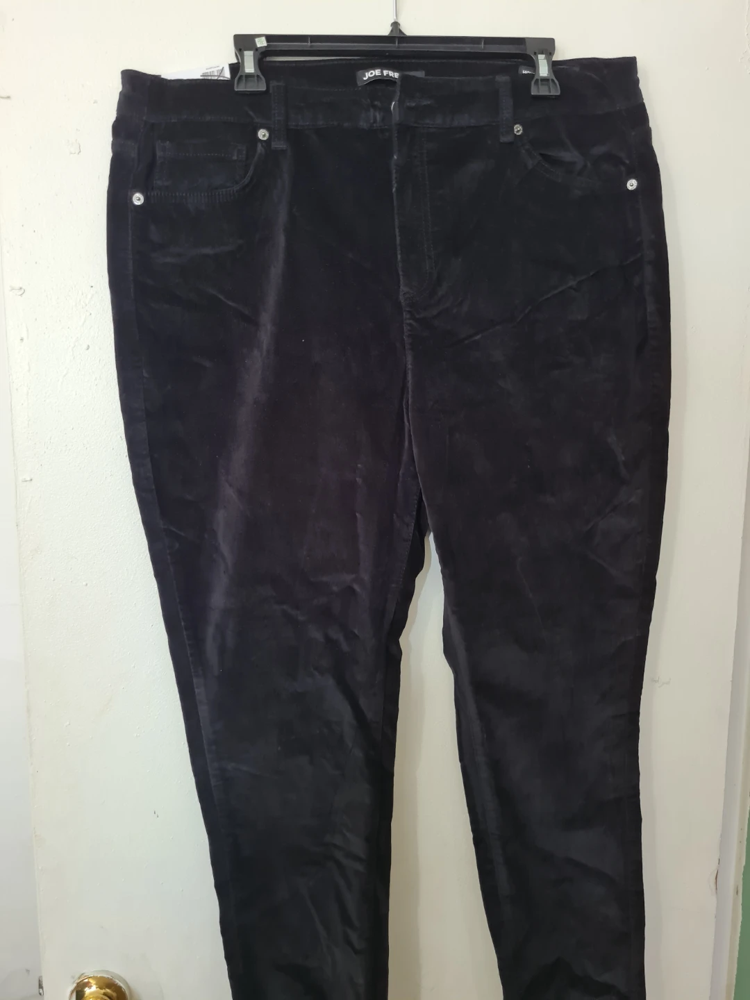 Joe Fresh+ High Rise Slim Pants Black Size 16W - photo 4