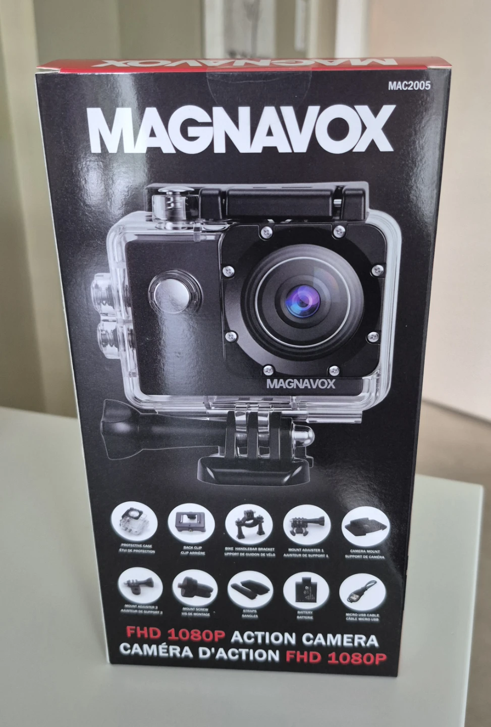 Magnavox MAC2005 FHD 1080p Action Camera - photo 2