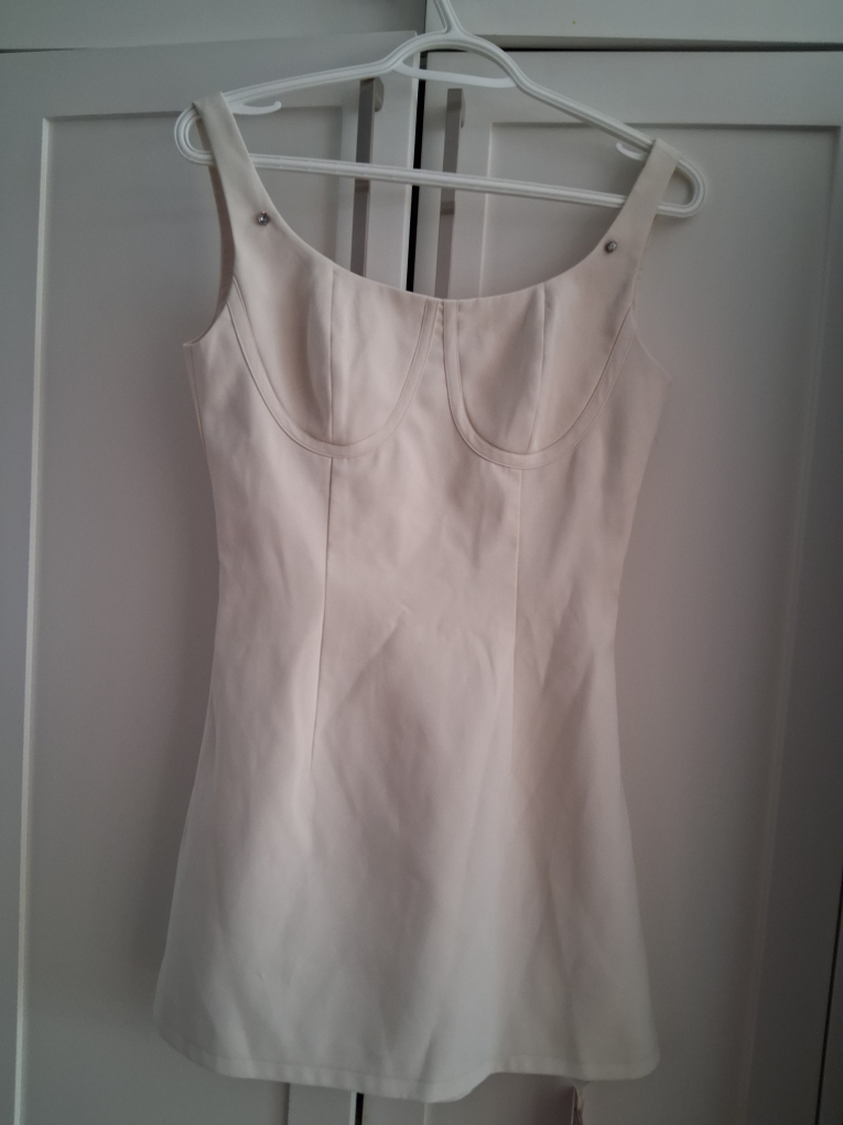 Cream dress  with tag - photo 3