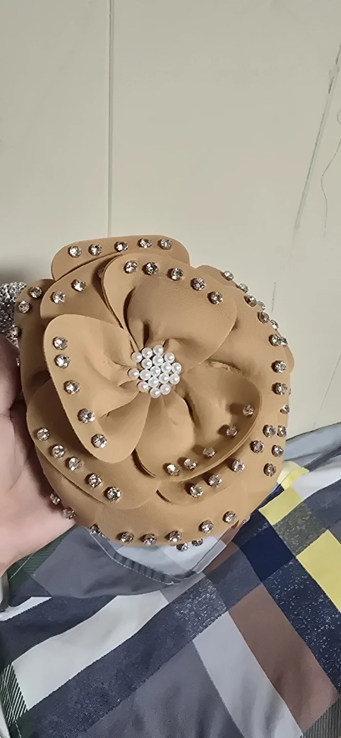 Sparkly Flower Clutch Purse - photo 3
