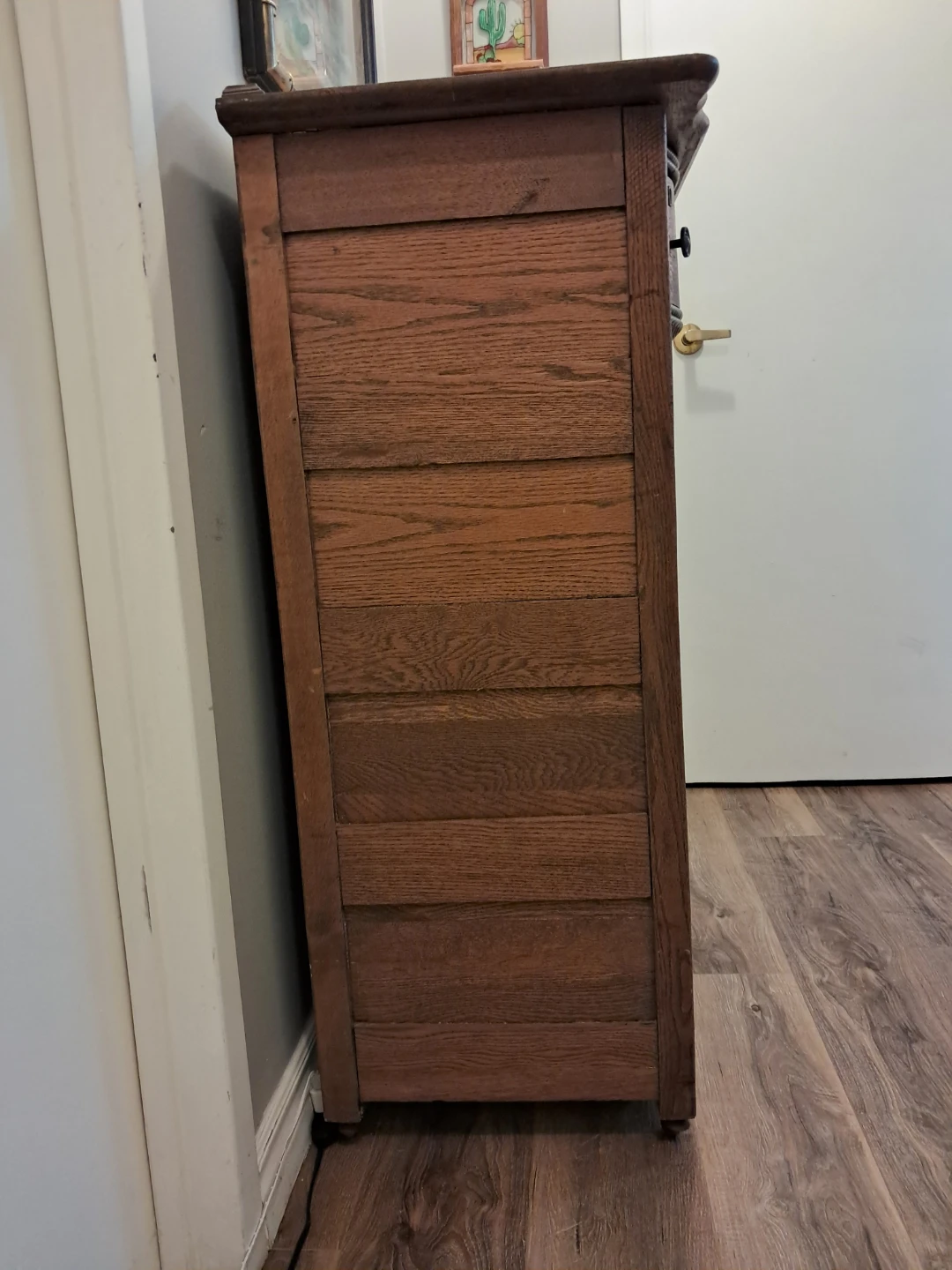 Antique Wooden Dresser with 7 Drawers - photo 3