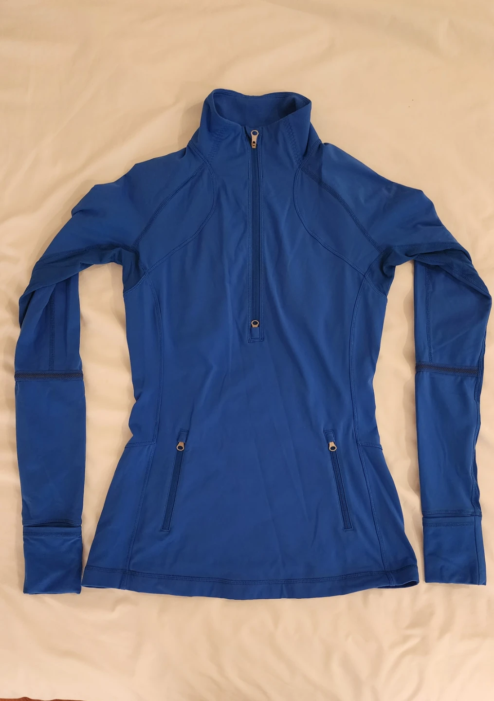 Lululemon Blue Running Half Zip