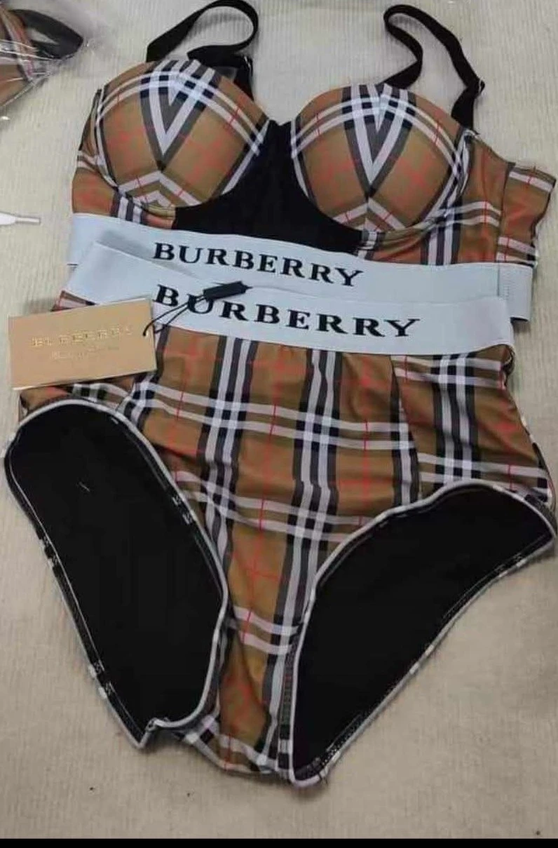 Plaid swimsuit - photo 4
