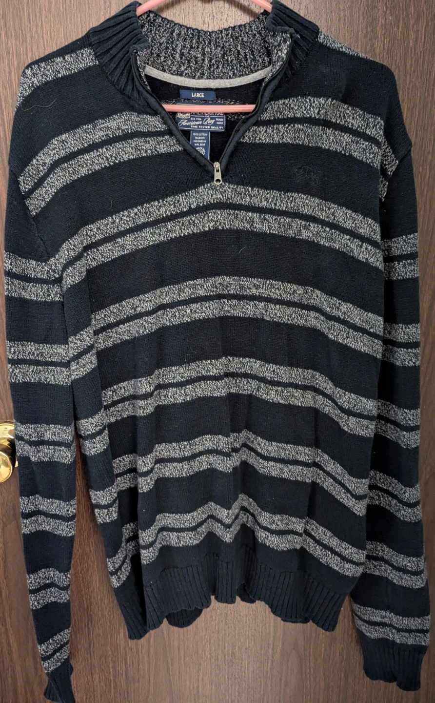 Men's American Rag Cie Quarter Zip Sweater