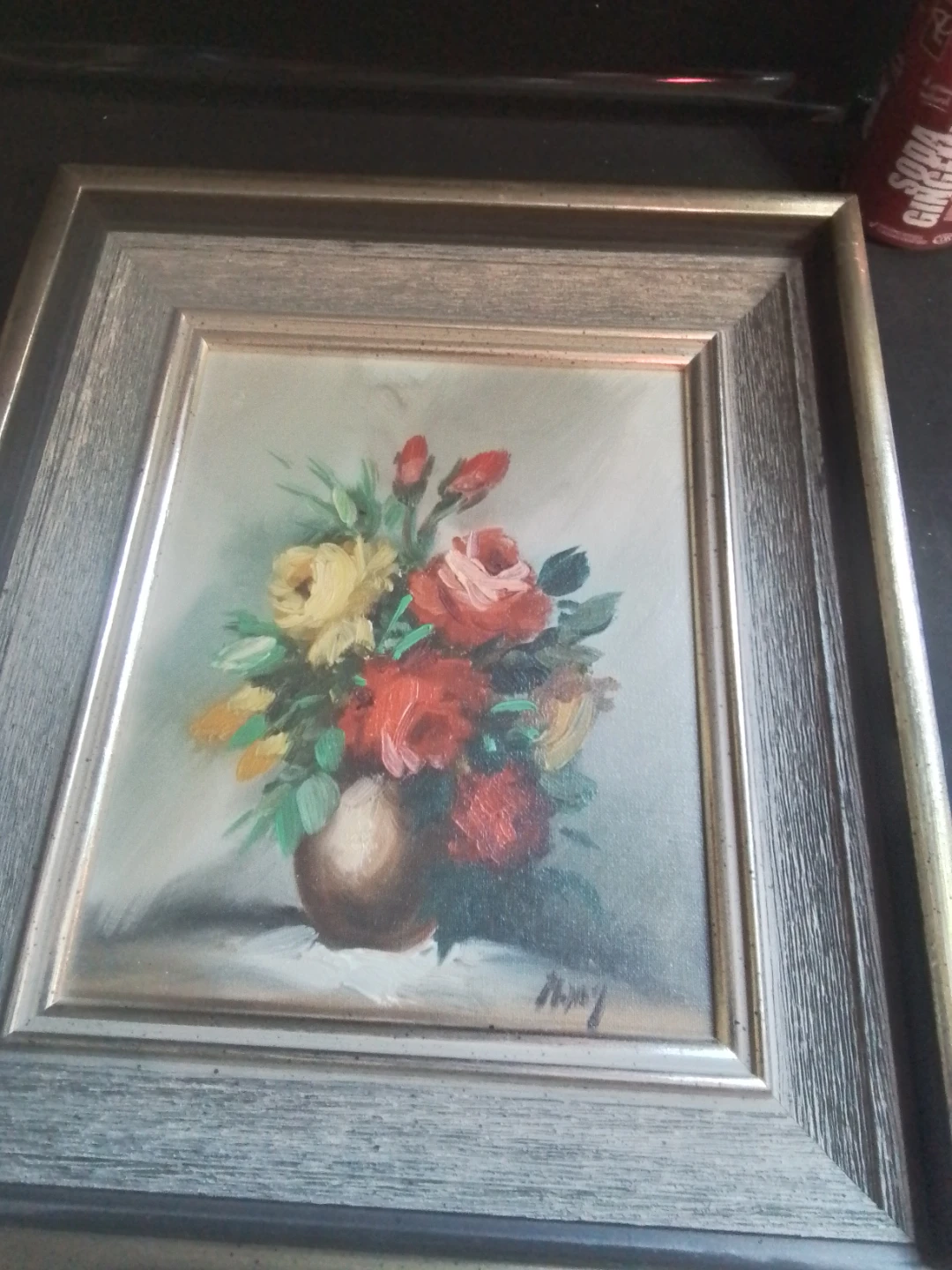 Vintage Floral Oil Painting by Amy - photo 3