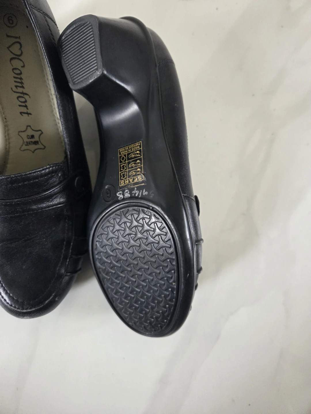 JComfoot Women's Black Loafers Size 6
