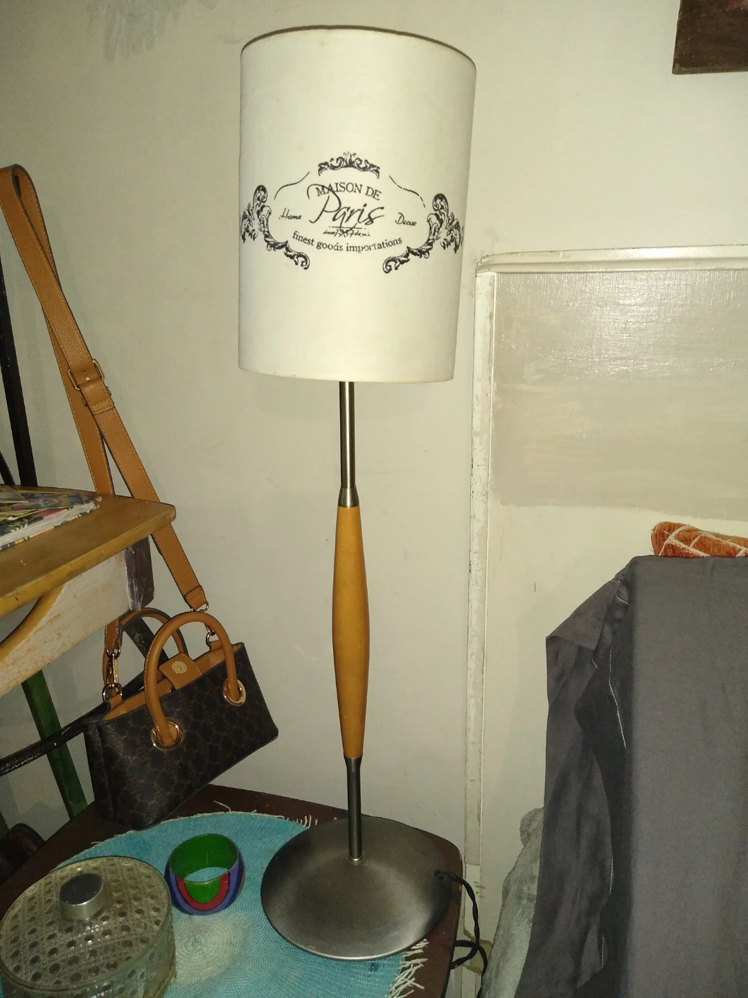 Handmade century gorgeous lamp and shade. - photo 4