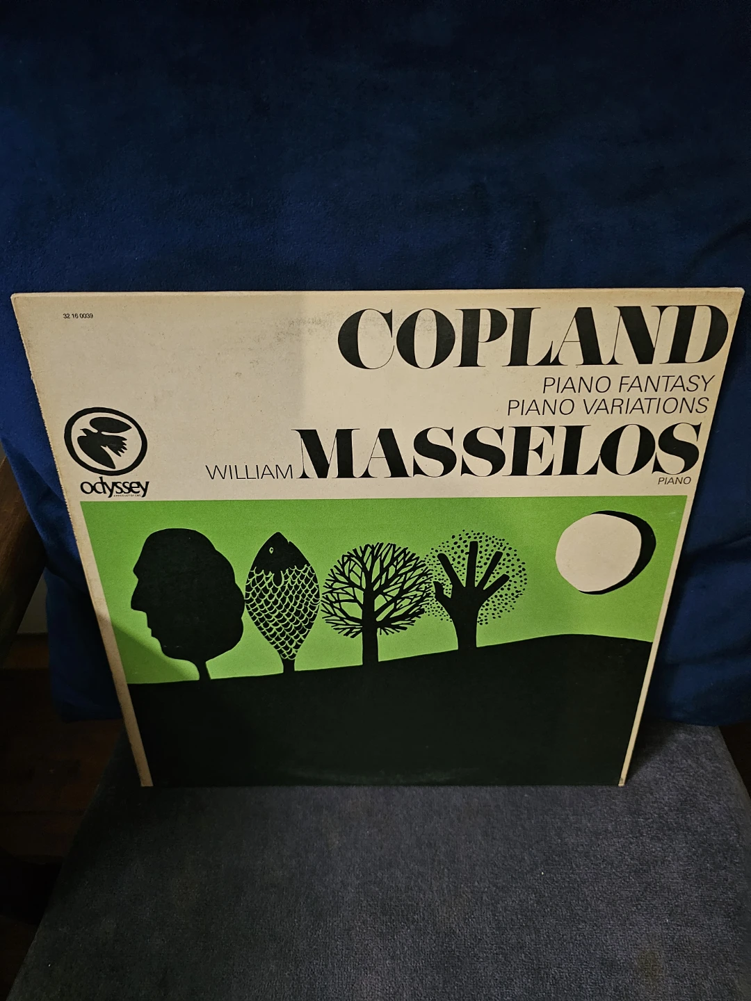 Copland Piano Fantasy Piano Variations Vinyl Record