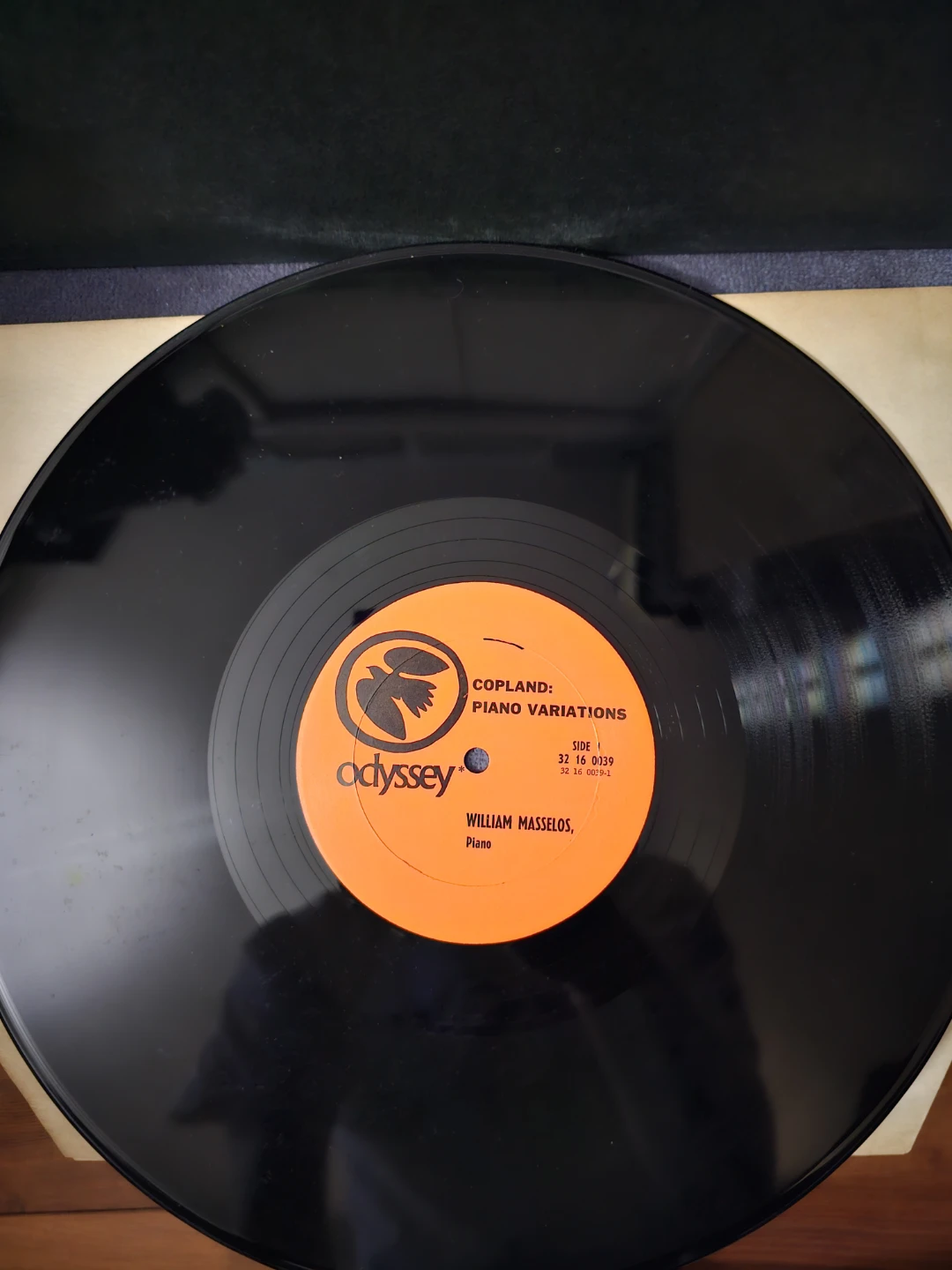 Copland Piano Fantasy Piano Variations Vinyl Record - photo 3