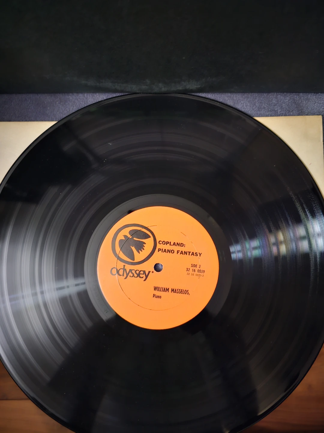 Copland Piano Fantasy Piano Variations Vinyl Record - photo 4