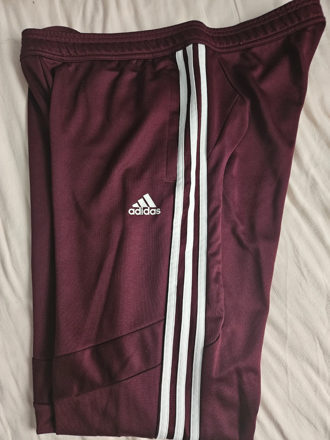 Adidas Burgundy Track Pants Size L - photo 5