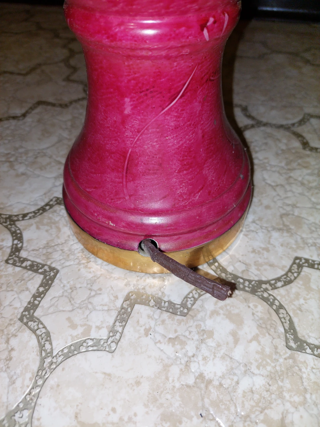 Unique Vintage Antique table lamp, circa 1950s - photo 3