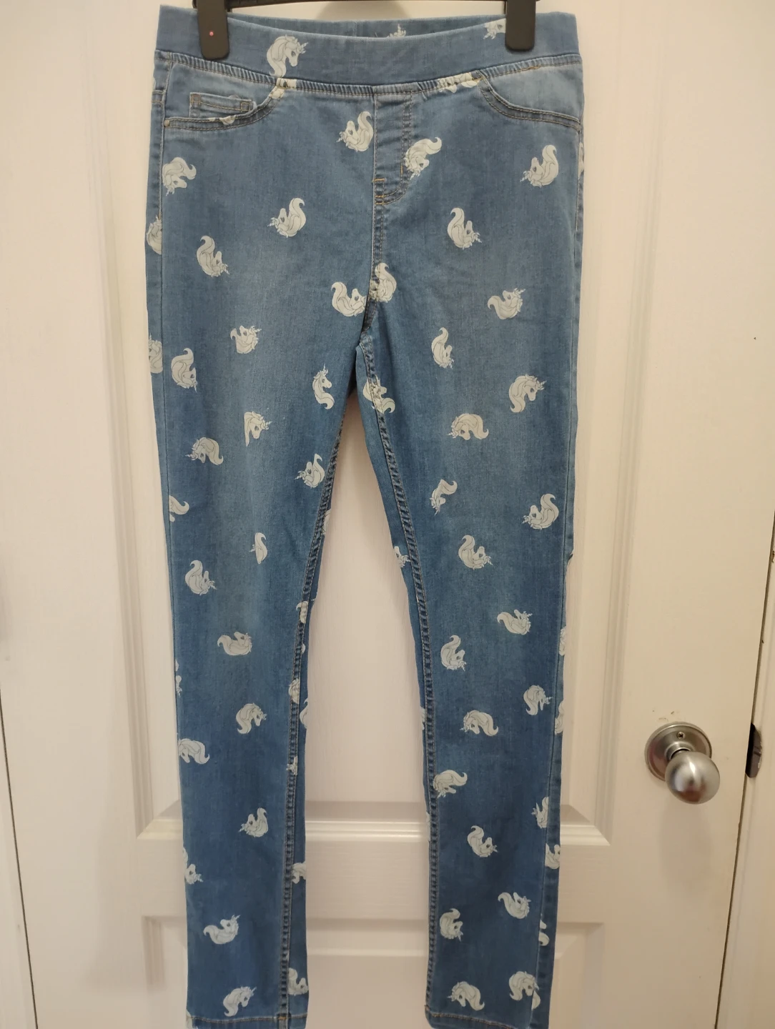 Unicorn Print Jeans