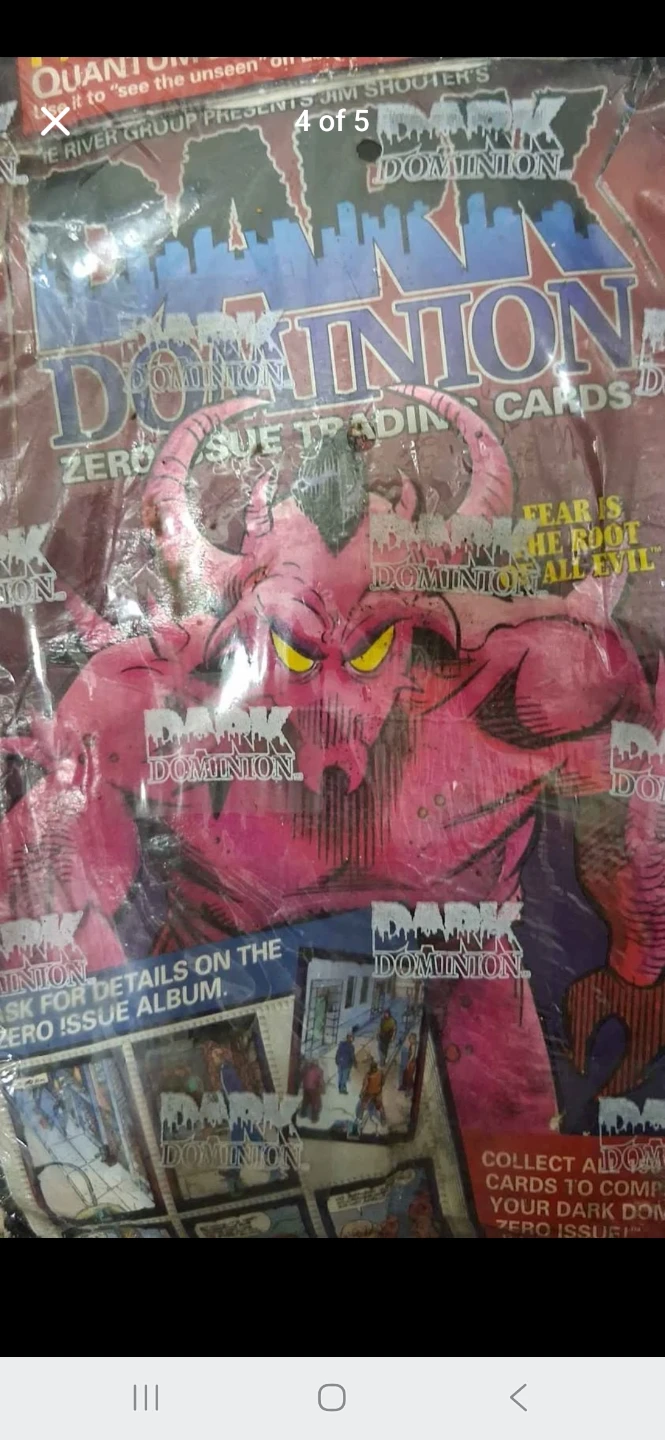 Dark Dominion Zero Issue Trading Card Packs - photo 5