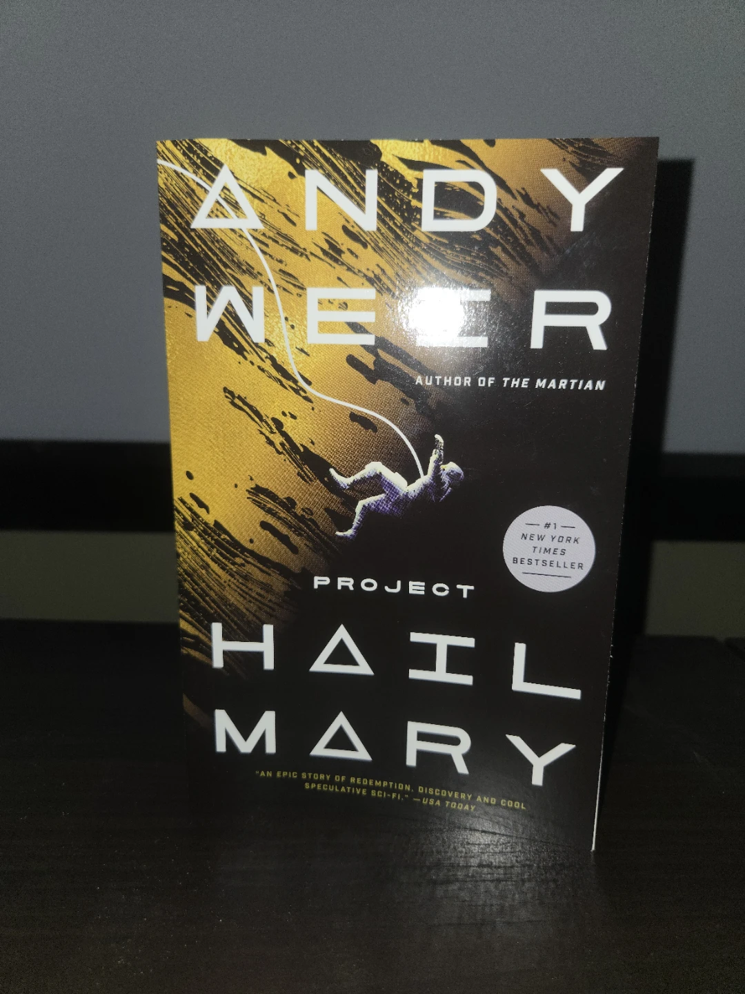 Project Hail Mary by Andy Weir Paperback Book