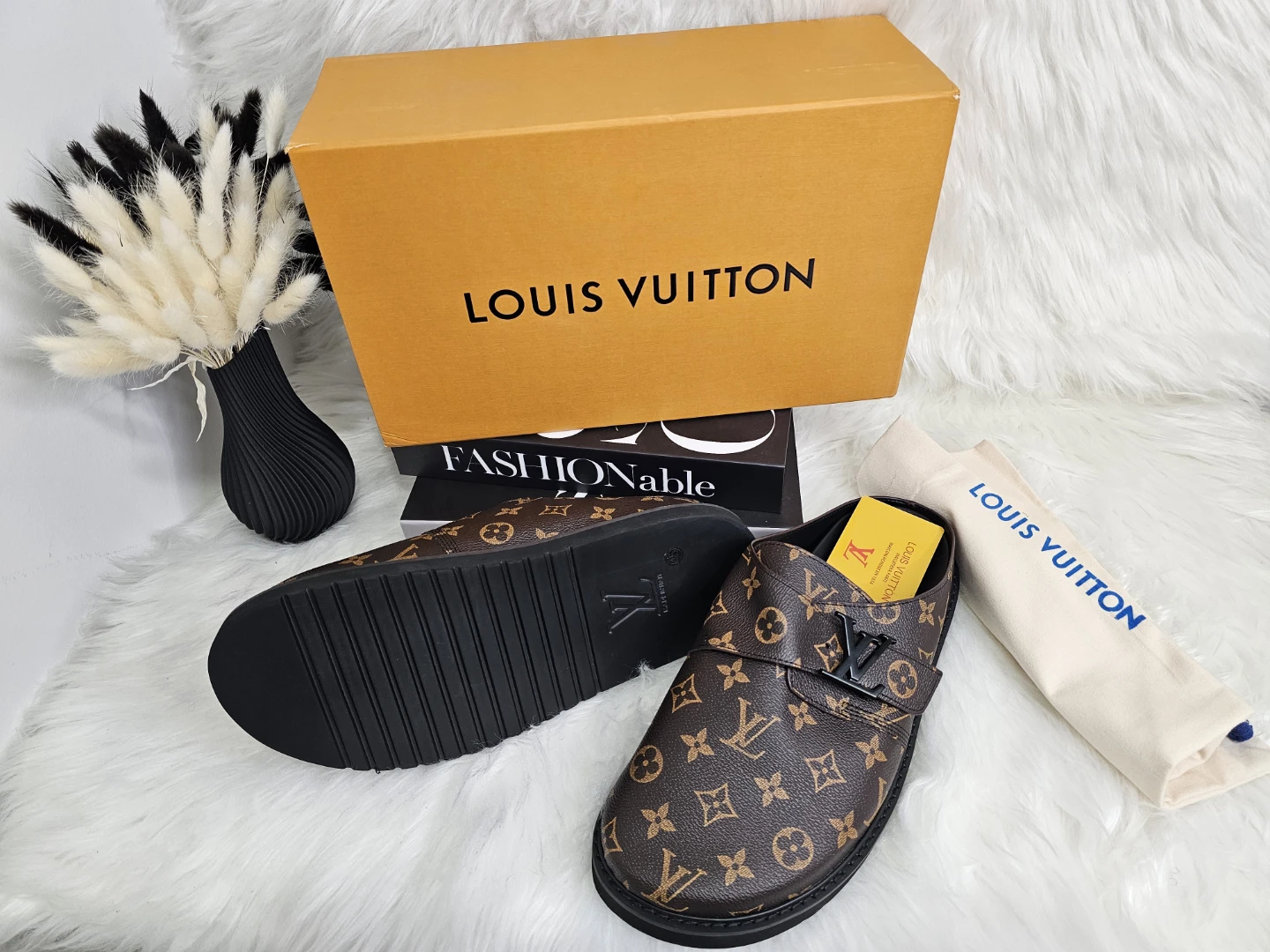 Louis Vuitton Monogram Clogs